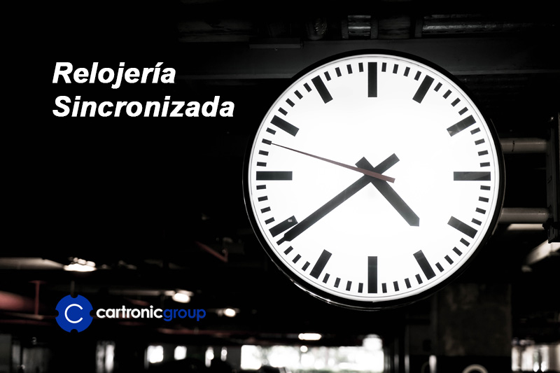 Relojería sincronizada Bodet, precisión absoluta