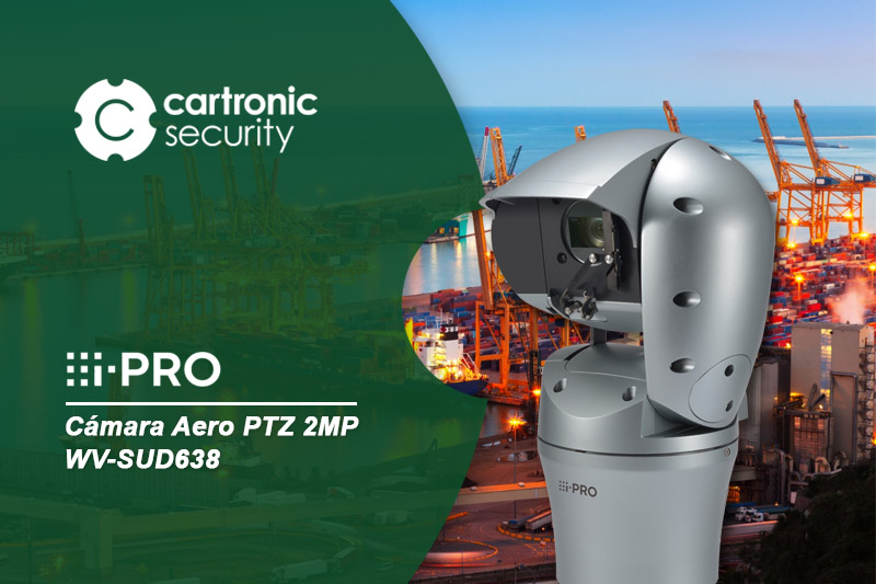 i-PRO cámara Aero PTZ, resistencia a condiciones extremas