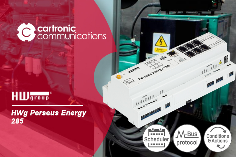 Nuevo dispositivo IIoT Perseus Energy 285 de HWgroup