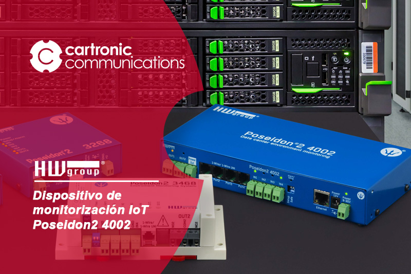 HWgroup Poseidon2 4002: Control total IoT para entornos industriales