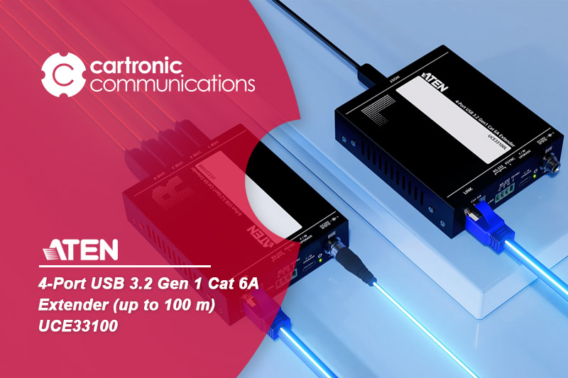 Expande las Posibilidades de Conectividad con el Extensor USB ATEN UCE33100