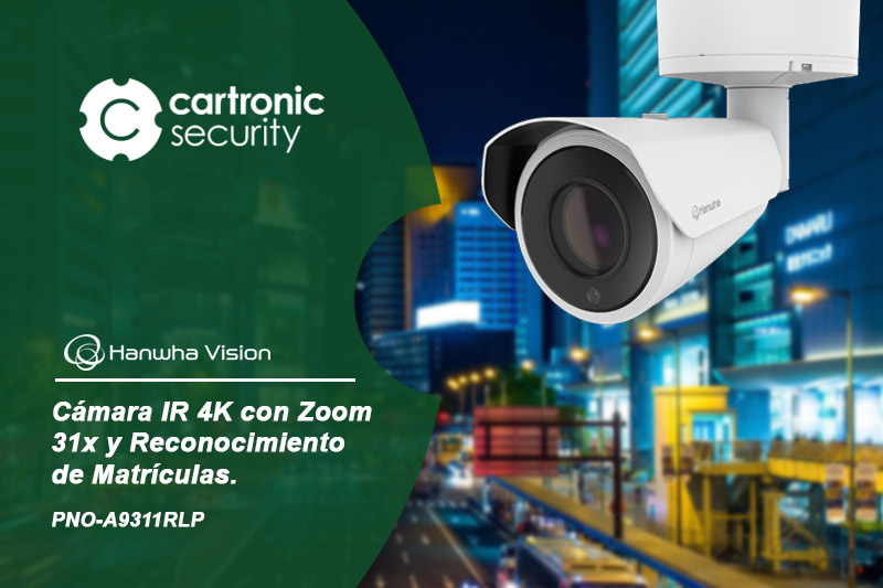 Hanwha Vision PNO-A9311RLP, nueva cámara para optimizar la gestión del tráfico