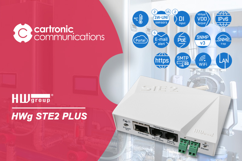 HWgroup STE2 Plus, una solución profesional para la monitorización ambiental IoT
