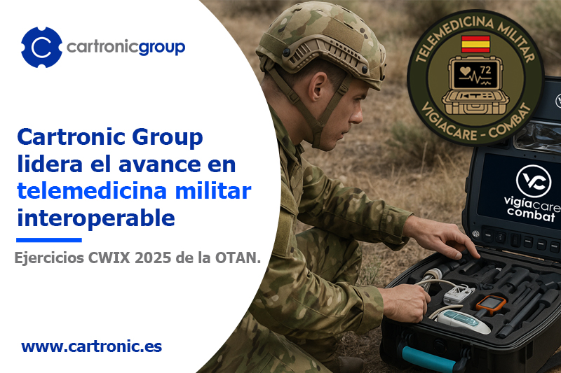 Cartronic Group lidera el avance en telemedicina militar interoperable en CWIX 2025
